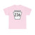 PA-236 1948 (Pennsylvania) (Road Sign) T-Shirt