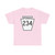 PA-234 1948 (Pennsylvania) (Road Sign) T-Shirt