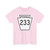 PA-233 1948 (Pennsylvania) (Road Sign) T-Shirt