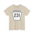 PA-231 1948 (Pennsylvania) (Road Sign) T-Shirt