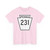 PA-231 1948 (Pennsylvania) (Road Sign) T-Shirt