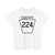 PA-224 1926 (Pennsylvania) (Road Sign) T-Shirt