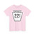 PA-221 1948 (Pennsylvania) (Road Sign) T-Shirt