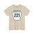 PA-221 1926 (Pennsylvania) (Road Sign) T-Shirt