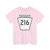 PA-216 1948 (Pennsylvania) (Road Sign) T-Shirt
