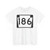 PA-186 (Pennsylvania) (Road Sign) T-Shirt