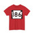 PA-186 (Pennsylvania) (Road Sign) T-Shirt