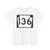 PA-136 (Pennsylvania) (Road Sign) T-Shirt