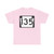 PA-135 (Pennsylvania) (Road Sign) T-Shirt