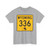 WY-336 (Wyoming) (Road Sign) T-Shirt