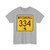 WY-334 (Wyoming) (Road Sign) T-Shirt