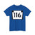 PA-116 (Pennsylvania) (Road Sign) T-Shirt