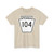 PA-104 1948 (Pennsylvania) (Road Sign) T-Shirt