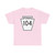 PA-104 1948 (Pennsylvania) (Road Sign) T-Shirt