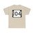 PA-104 (Pennsylvania) (Road Sign) T-Shirt
