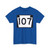 PA-107 (Pennsylvania) (Road Sign) T-Shirt