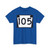 PA-105 (Pennsylvania) (Road Sign) T-Shirt