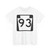 PA-93 (Pennsylvania) (Road Sign) T-Shirt