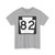 PA-82 (Pennsylvania) (Road Sign) T-Shirt