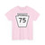 PA-75 1948 (Pennsylvania) (Road Sign) T-Shirt
