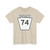 PA-74 1948 (Pennsylvania) (Road Sign) T-Shirt