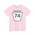 PA-74 1948 (Pennsylvania) (Road Sign) T-Shirt
