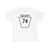 PA-74 1926 (Pennsylvania) (Road Sign) T-Shirt