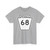 PA-68 1948 (Pennsylvania) (Road Sign) T-Shirt