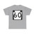 PA-60 (Pennsylvania) (Road Sign) T-Shirt