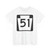 PA-51 (Pennsylvania) (Road Sign) T-Shirt