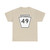 PA-49 1948 (Pennsylvania) (Road Sign) T-Shirt