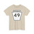 PA-49 1948 (Pennsylvania) (Road Sign) T-Shirt
