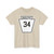 PA-34 1926 (Pennsylvania) (Road Sign) T-Shirt