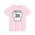 PA-34 1926 (Pennsylvania) (Road Sign) T-Shirt