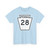 PA-28 1948 (Pennsylvania) (Road Sign) T-Shirt
