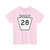PA-28 1948 (Pennsylvania) (Road Sign) T-Shirt