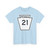 PA-21 1948 (Pennsylvania) (Road Sign) T-Shirt