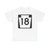 PA-18 (Pennsylvania) (Road Sign) T-Shirt