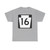PA-16 (Pennsylvania) (Road Sign) T-Shirt