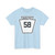 PA-58 1926 (Pennsylvania) (Road Sign) T-Shirt