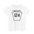 PA-124 1926 (Pennsylvania) (Road Sign) T-Shirt