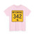 WY-342 (Wyoming) (Road Sign) T-Shirt