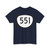 OR 551 (Oregon) (Road Sign) T-Shirt