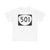 OR 501 (Oregon) (Road Sign) T-Shirt