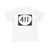 OR 411 (Oregon) (Road Sign) T-Shirt