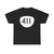 OR 411 (Oregon) (Road Sign) T-Shirt