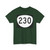 OR 230 (Oregon) (Road Sign) T-Shirt