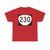 OR 230 (Oregon) (Road Sign) T-Shirt