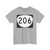 OR 206 (Oregon) (Road Sign) T-Shirt