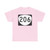 OR 206 (Oregon) (Road Sign) T-Shirt